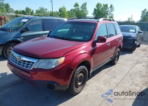 2012 Subaru Forester 2.5X Premium из США, поврежденный, VIN JF2SHBCC6CH458149